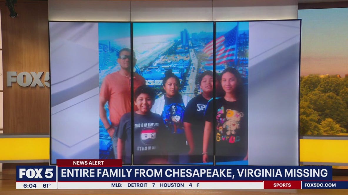 Virginia family of 5 found safe after missing for several days